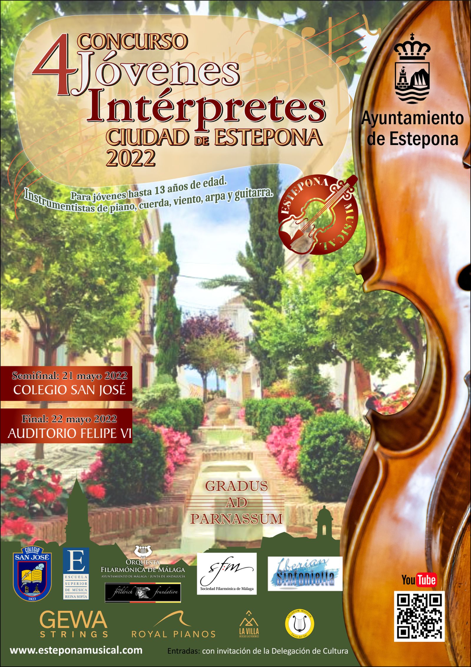 Estepona premiará este fin de semana a los mejores jóvenes instrumentistas de España