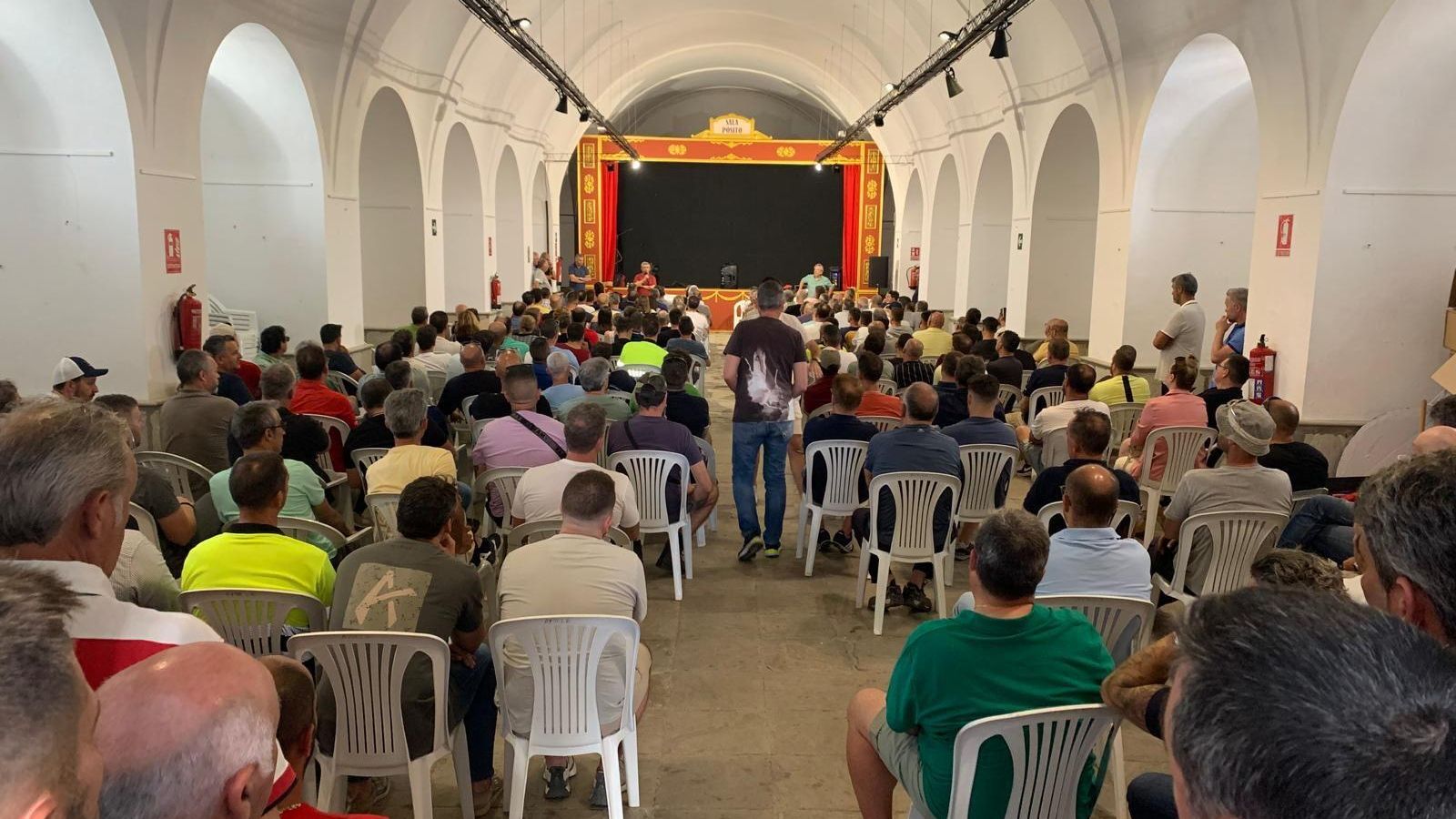 La asamblea de UGT en el Pósito de Los Barrios.