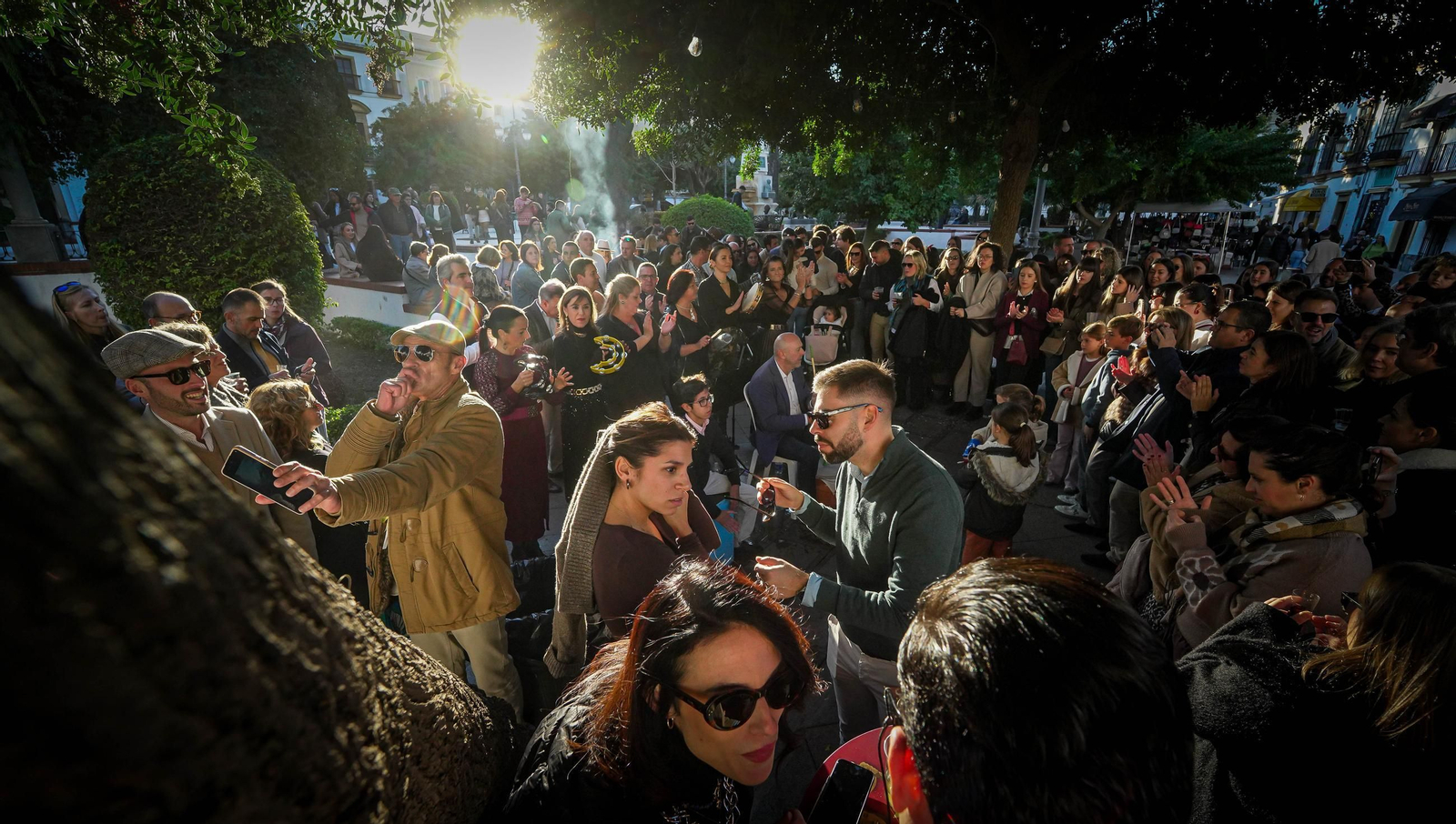 Imágenes de zambombas del día 7 de diciembre en Jerez