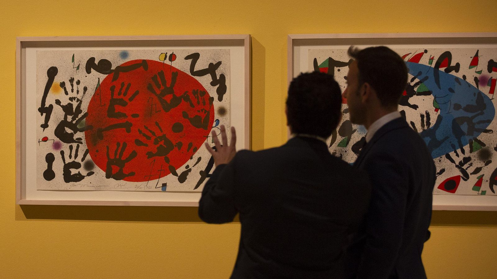 Litografías realizadas por Joan Miró entre 1971 y 1972.