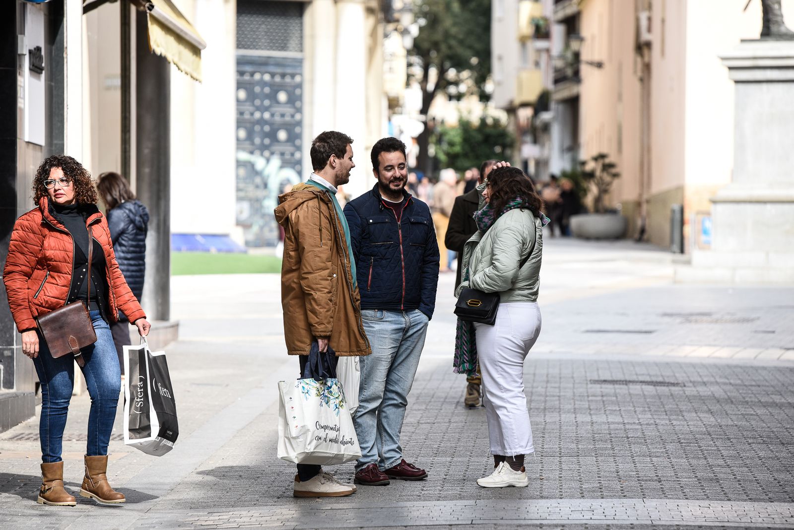 Imágenes de la tarde del sábado 11 de febrero en Huelva