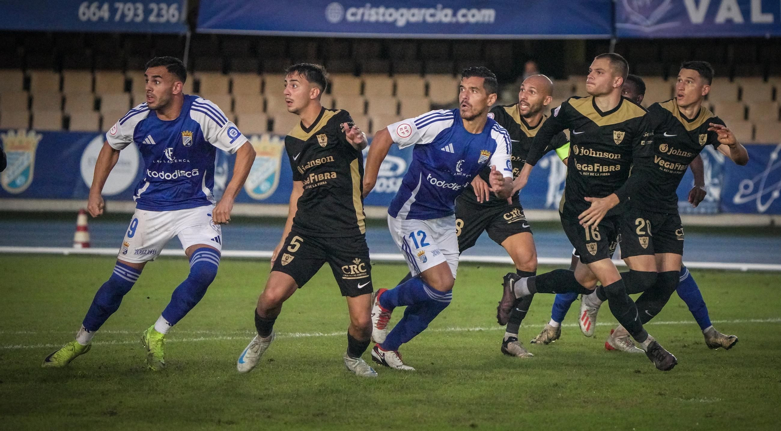 Imágenes del partido del Xerez CD - Orihuela