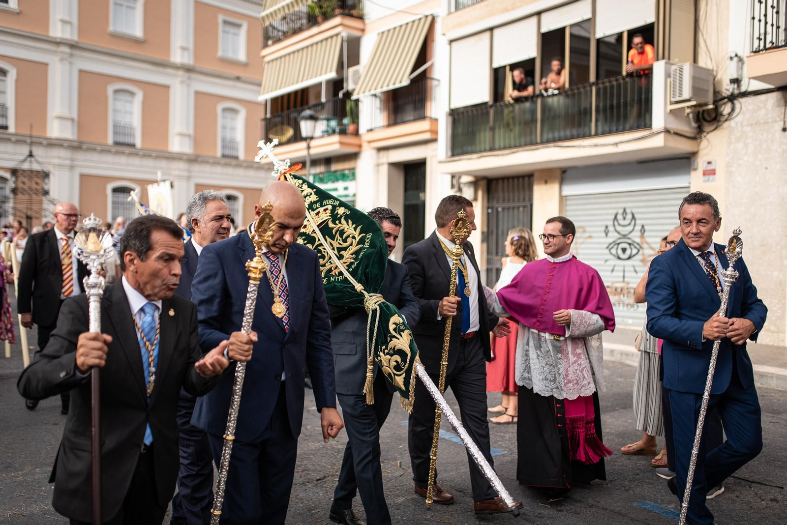 Imágenes de la procesión del Corpus en Huelva
