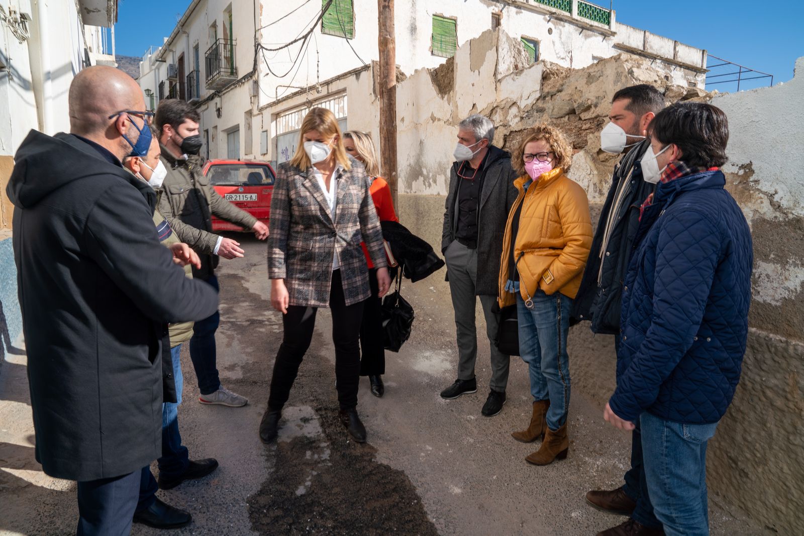El Plan de Obras de Órgiva está sin acabar y acelera la despoblación