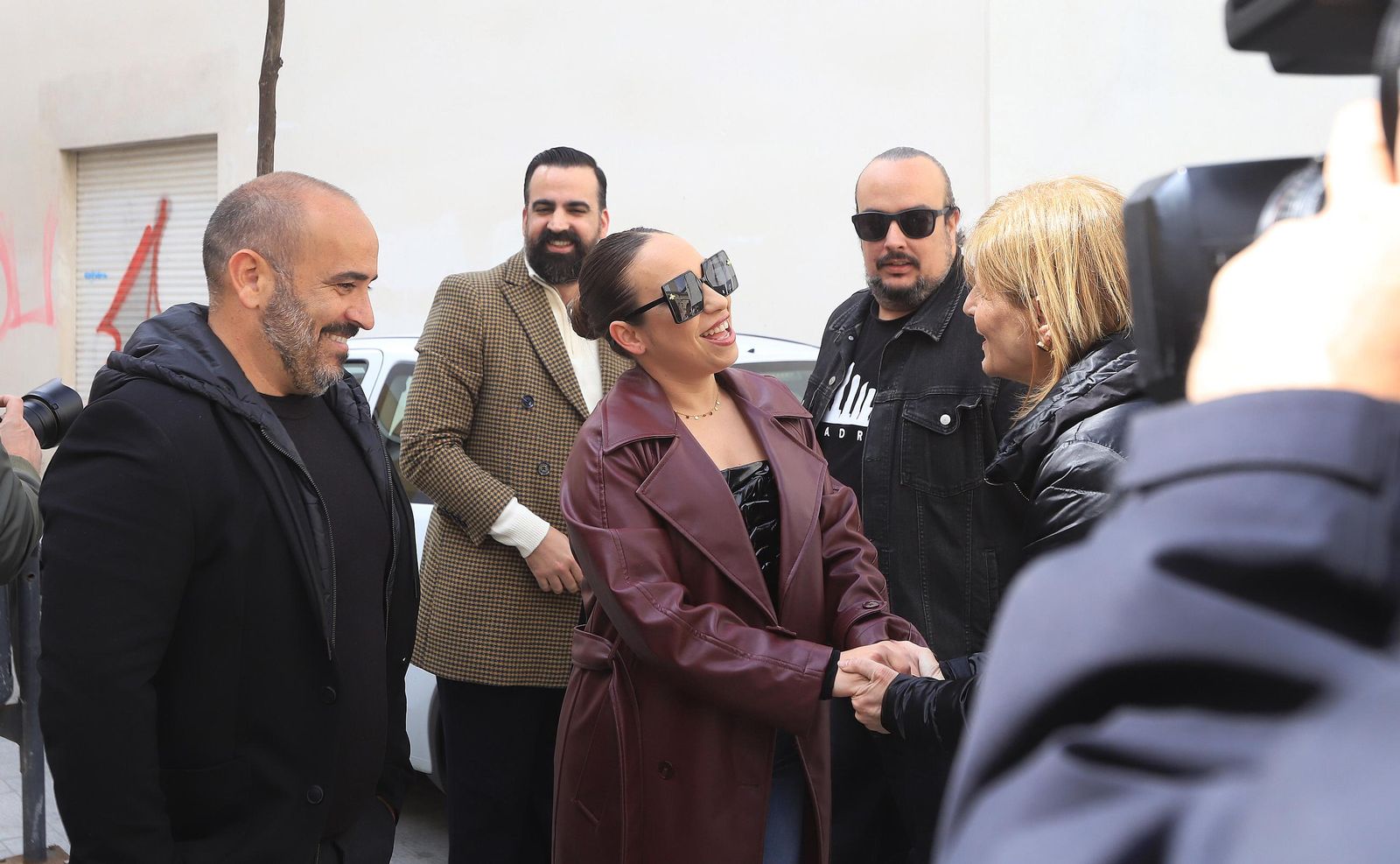 Fotomural de María Terremoto realizado por el fotoperiodista Juan Carlos Toro en Jerez