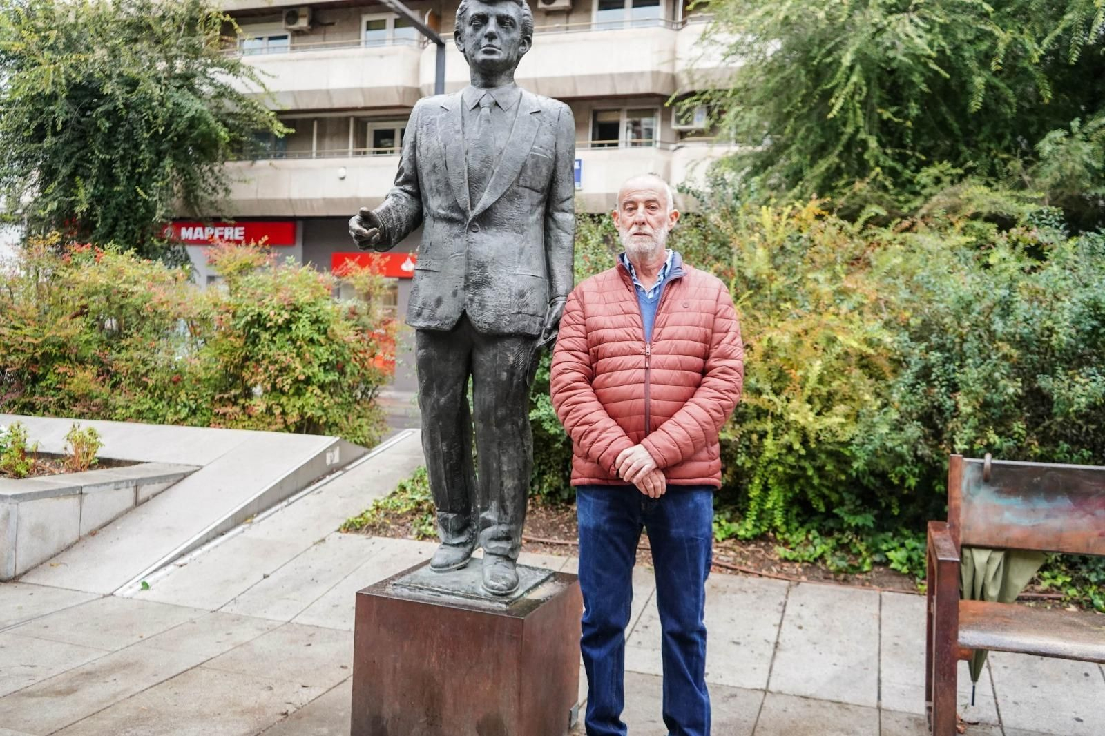 Víctor Vázquez, el Presidente de la Peña de la Platería