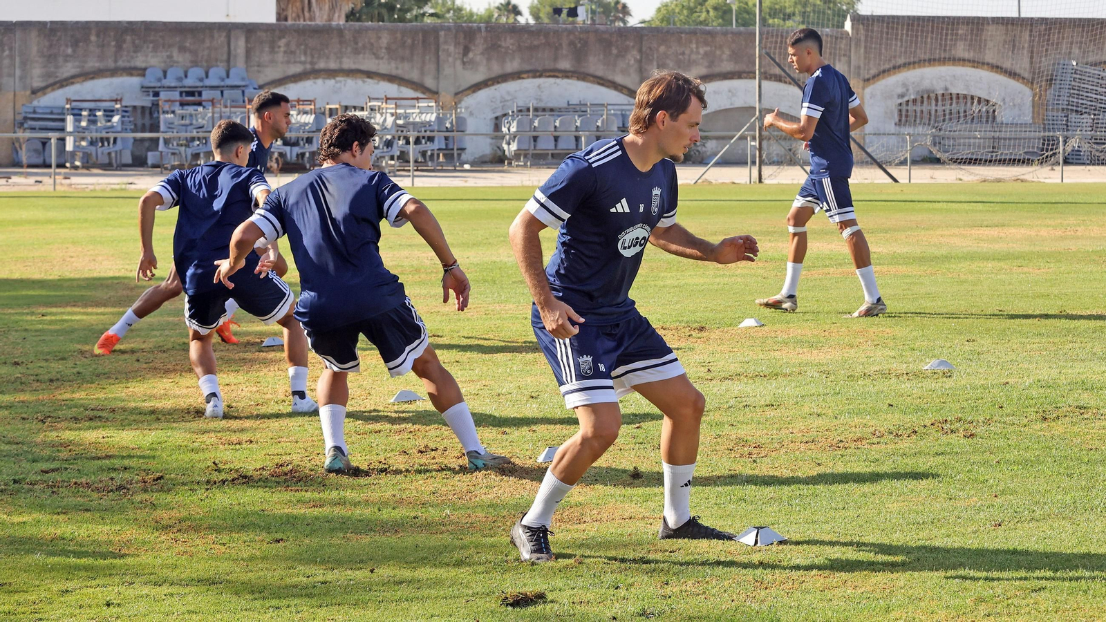 Primer entrenamiento del Xerez CD en el Pedro Garrido de Jerez