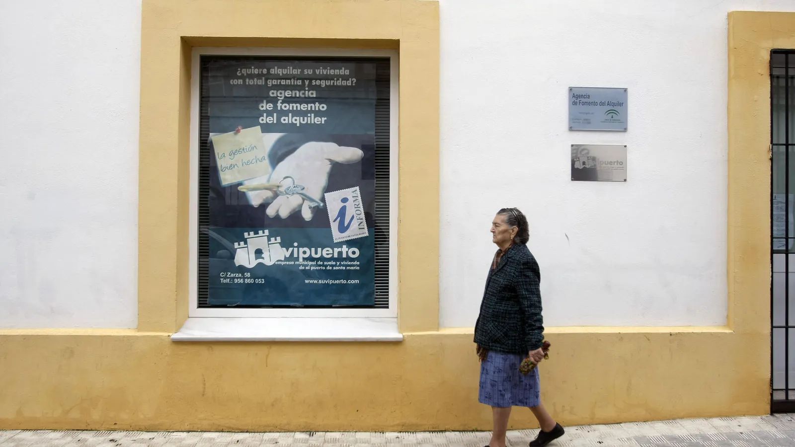 Una imagen de archivo de las oficinas de Suvipuerto, en la calle Sol.