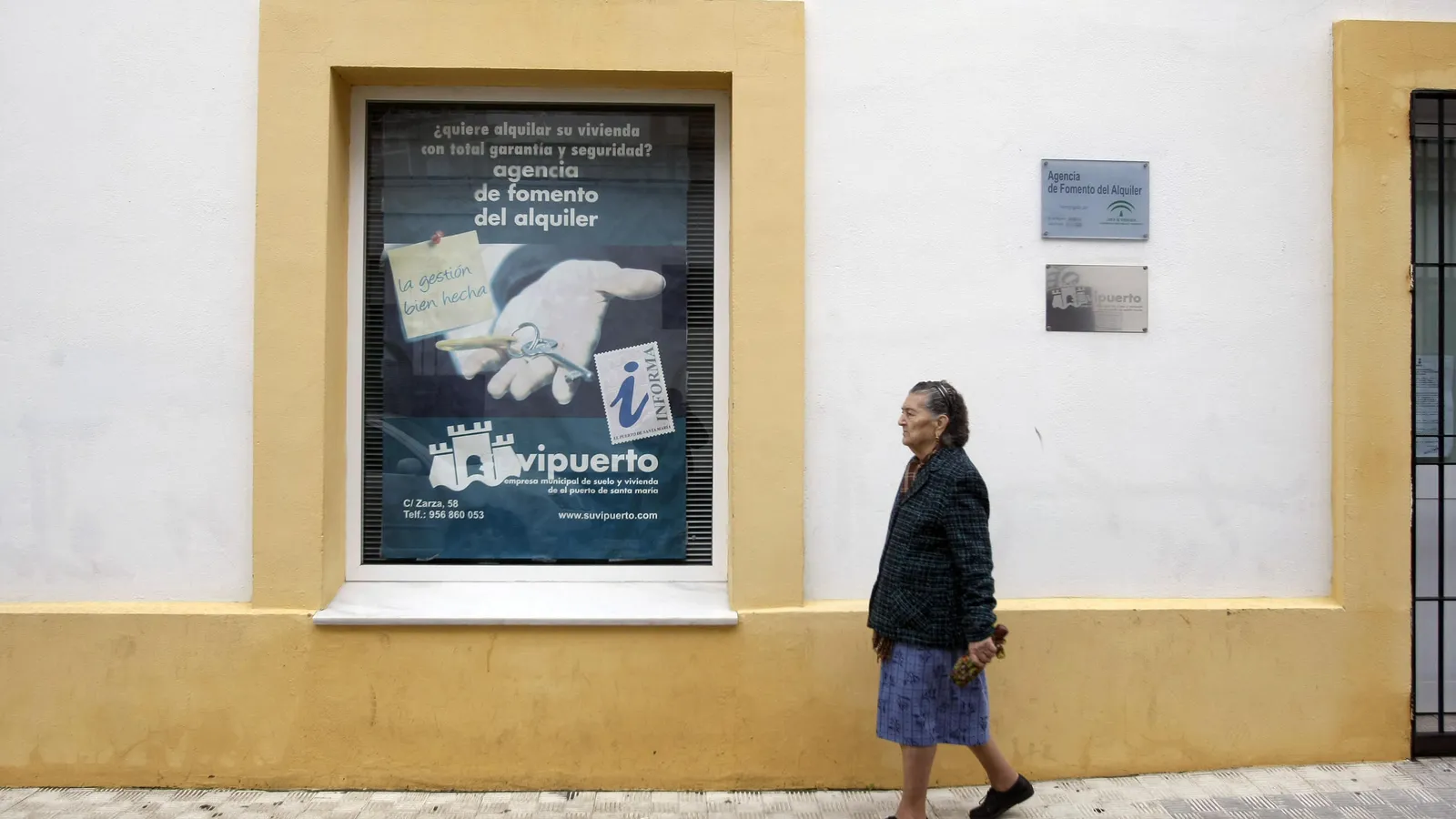 Una imagen de archivo de las oficinas de Suvipuerto, en la calle Sol.