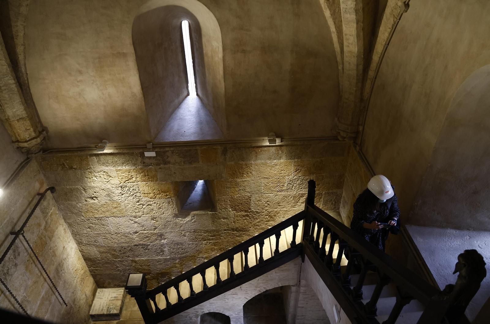 El interio de la Torre de Don Fadrique.