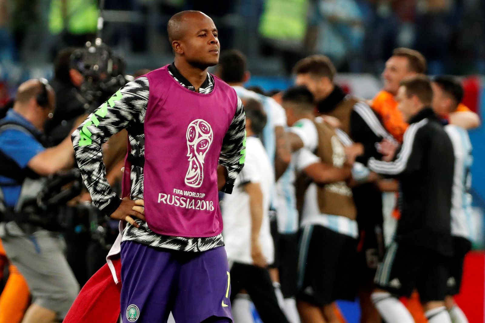 Las imágenes del Nigeria-Argentina