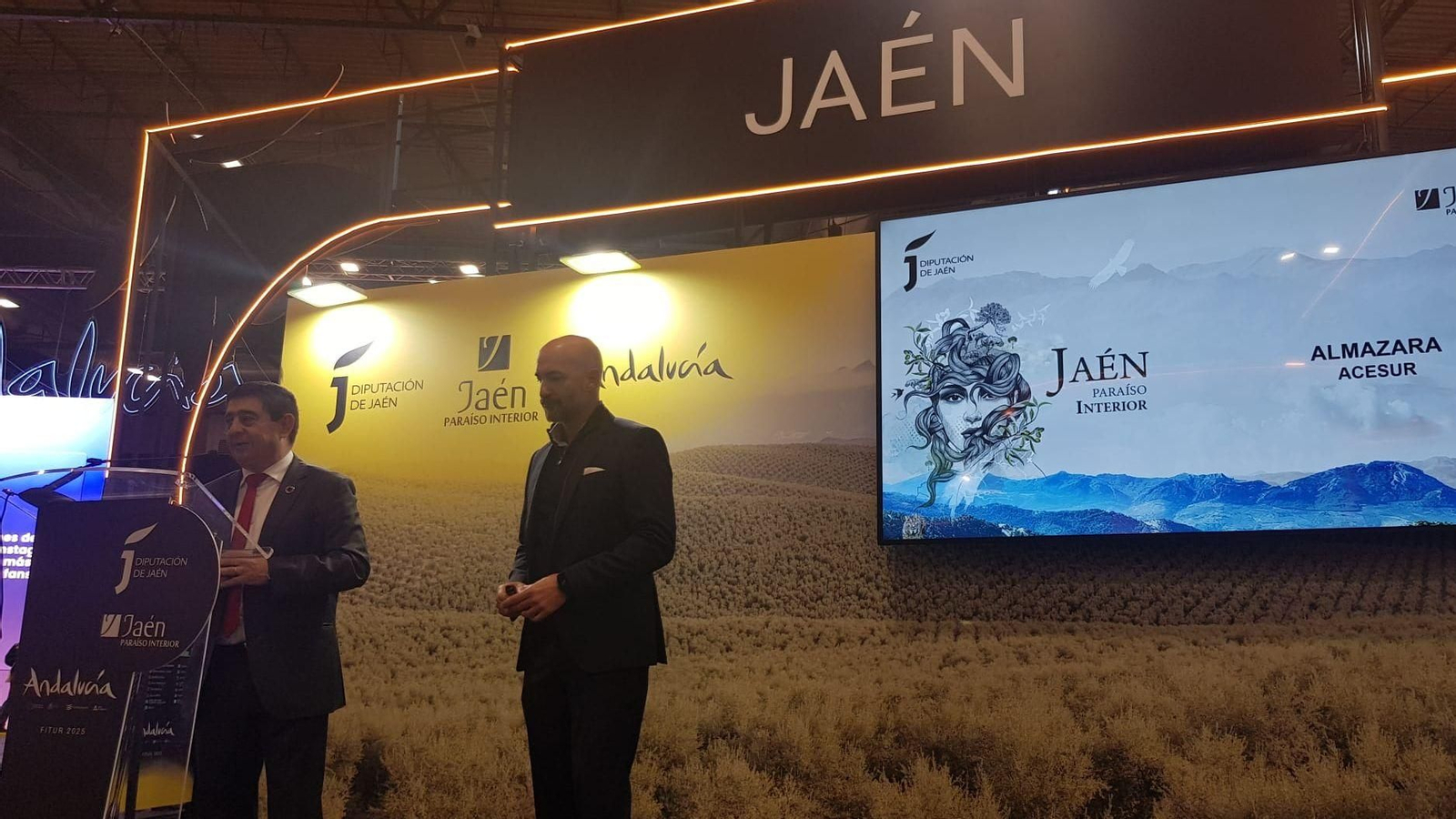 Presentación del proyecto con la almazara de Acesur en Jabalquinto.