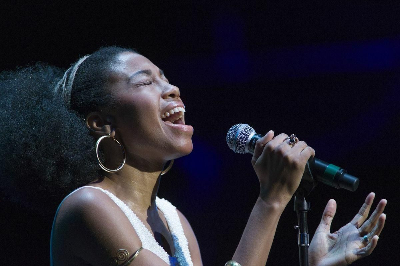 Jazzmeía Horn durante una actuación reciente.