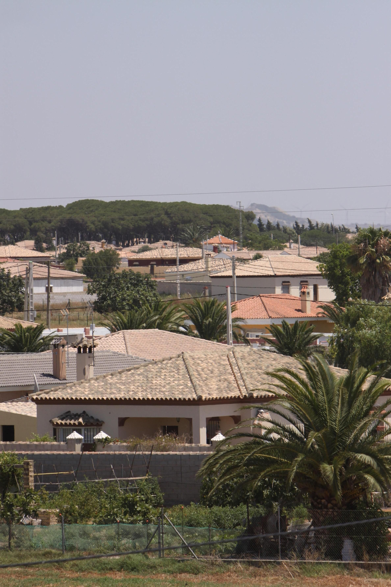 Vista parcial del diseminado de la localidad, en una imagen de archivo.