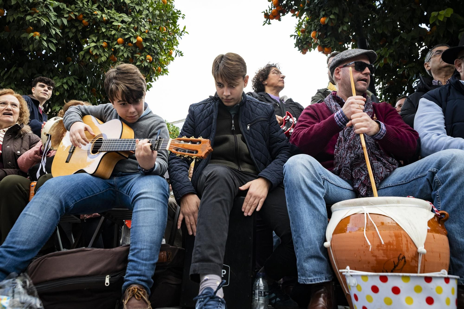 Imágenes de zambombas del día 20 de diciembre en Jerez