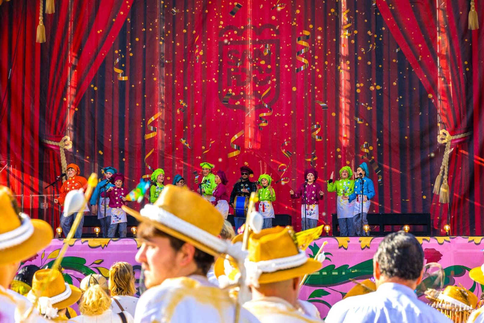 Carnaval para el público infantil en San Fernando, en imágenes