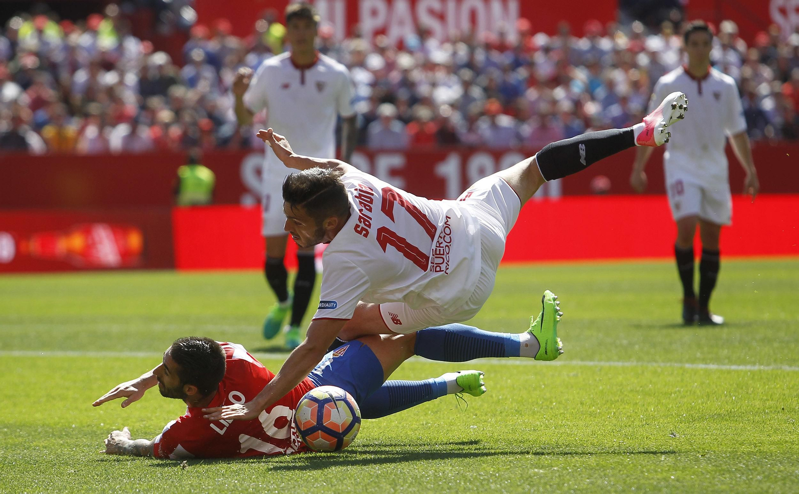 Las imágenes del Sevilla-Sporting