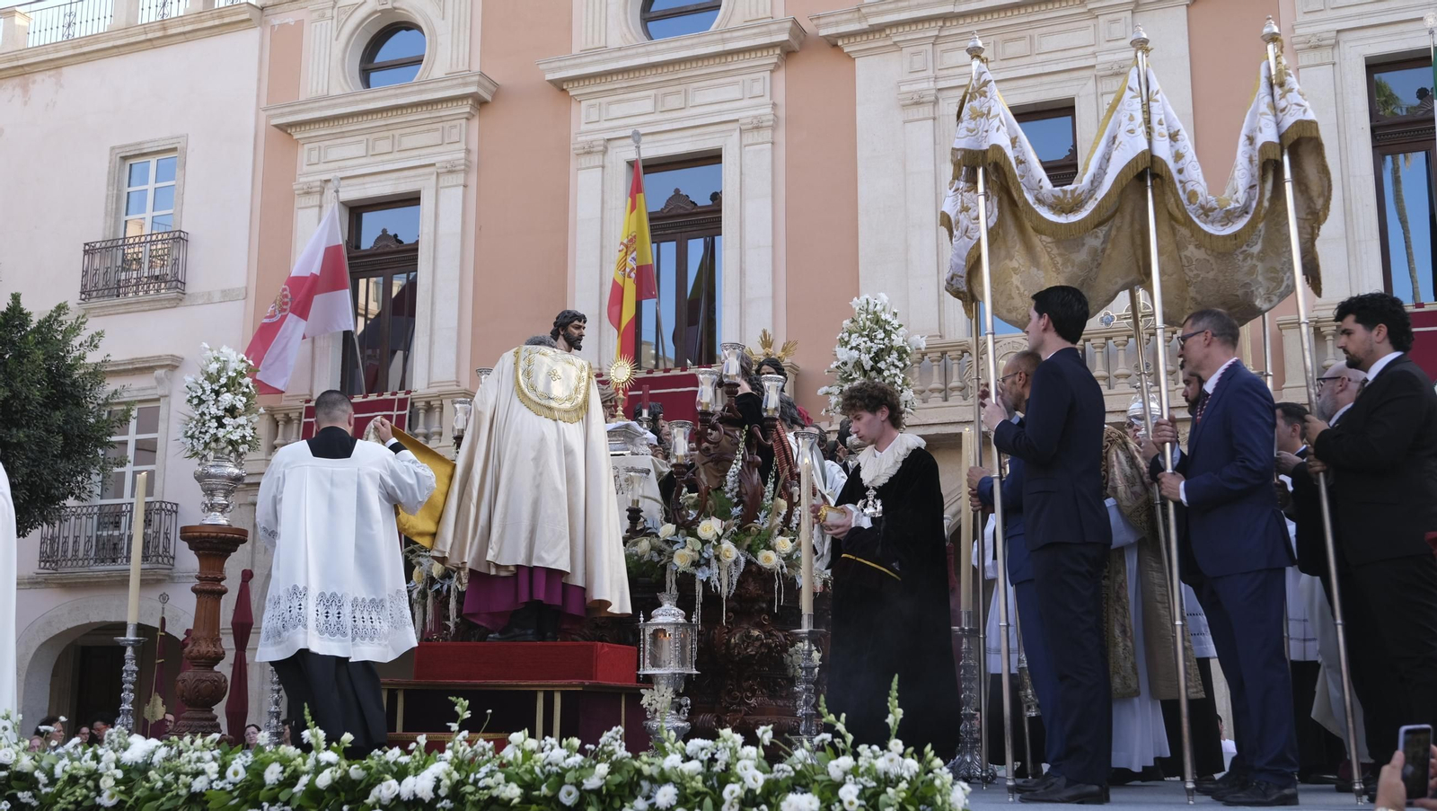 Procesión del Corpus Christi de Almería, en imágenes