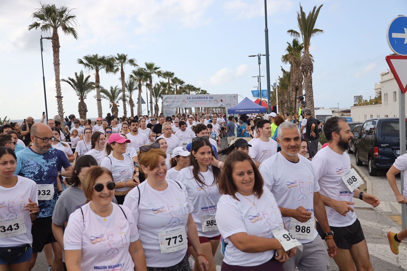 Las fotos de la 3ª carrera solidaria Memorial Vicente Granados en Málaga
