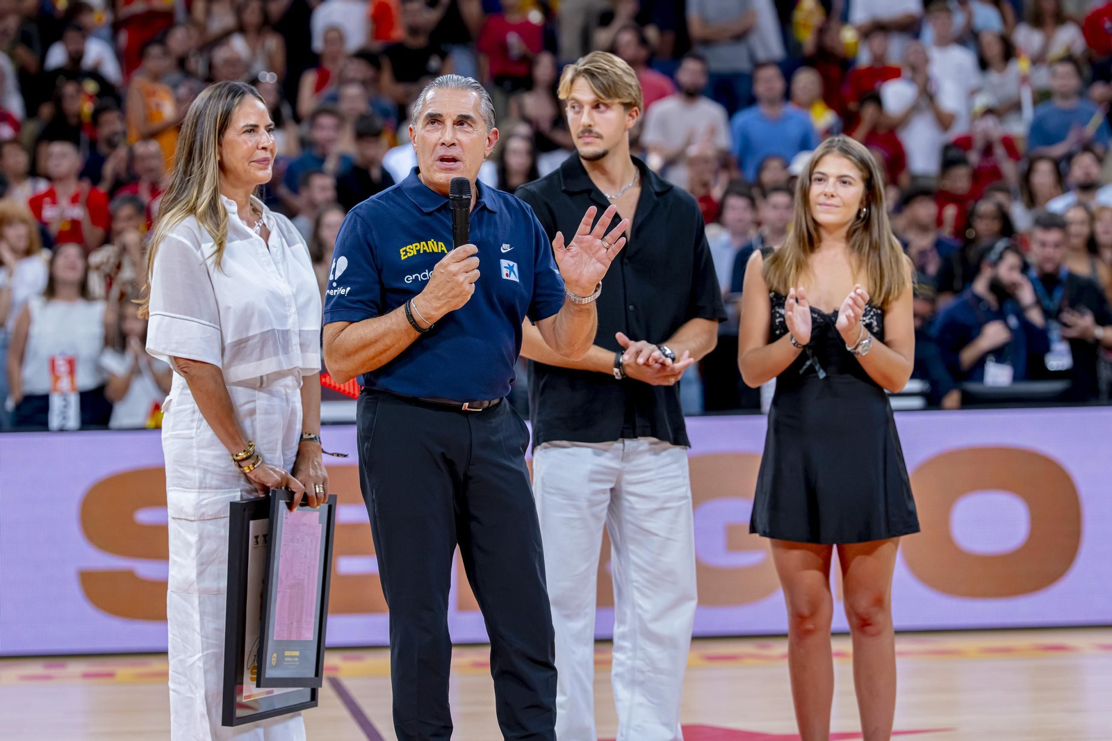 Las mejores fotos del España-Alemania de baloncesto
