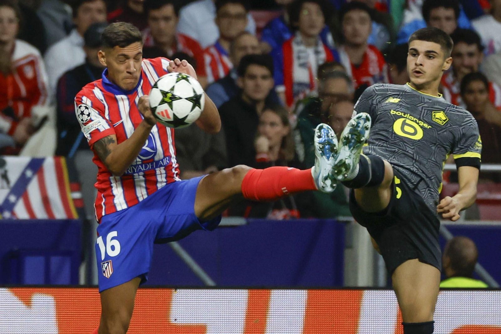 Las mejores imágenes del Atlético de Madrid en su duelo contra el Lille