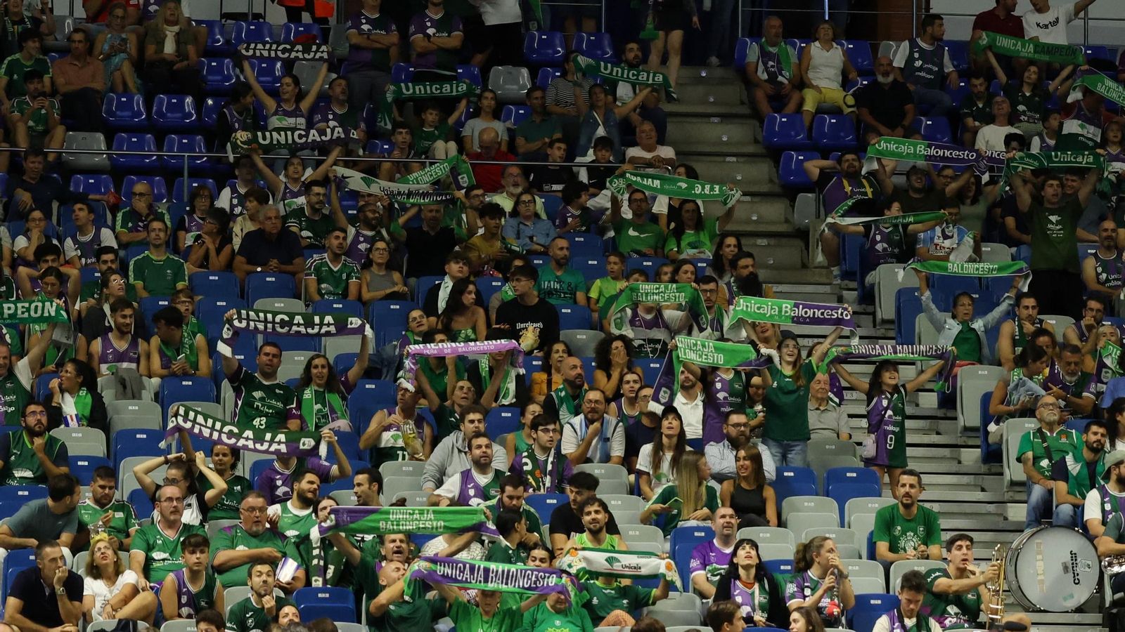 Las mejores fotos del Unicaja-King Szczecin de la BCL