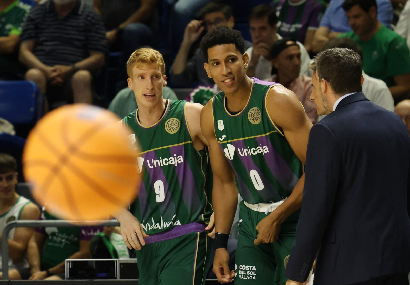 El Unicaja-Mersin, en fotos