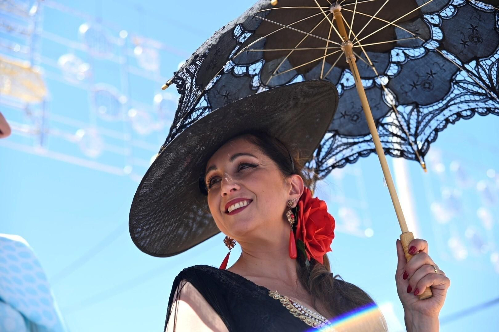La exhibición de carruajes de caballos en la Feria de Córdoba, en imágenes