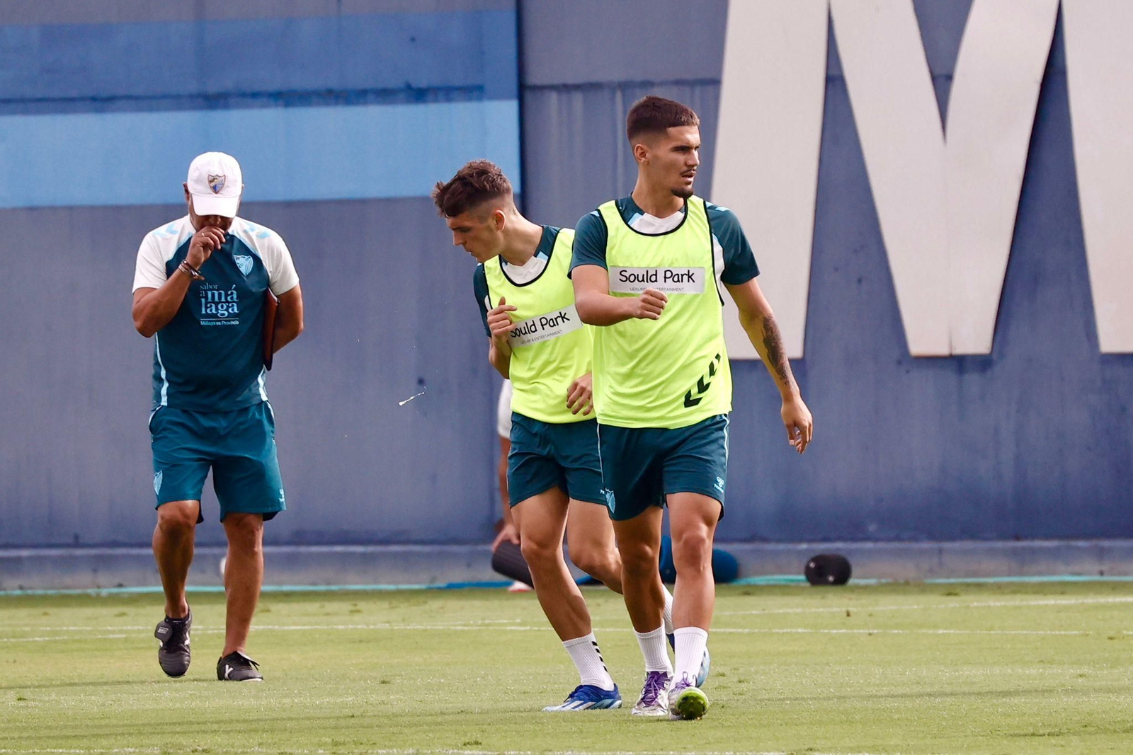 Rafita, del filial, novedad en el entrenamiento ante la baja de Carlos Puga