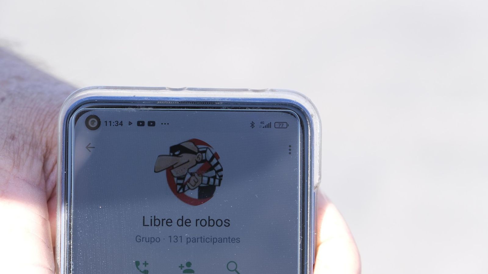 El grupo de whatsapp de la patrulla ciudadana