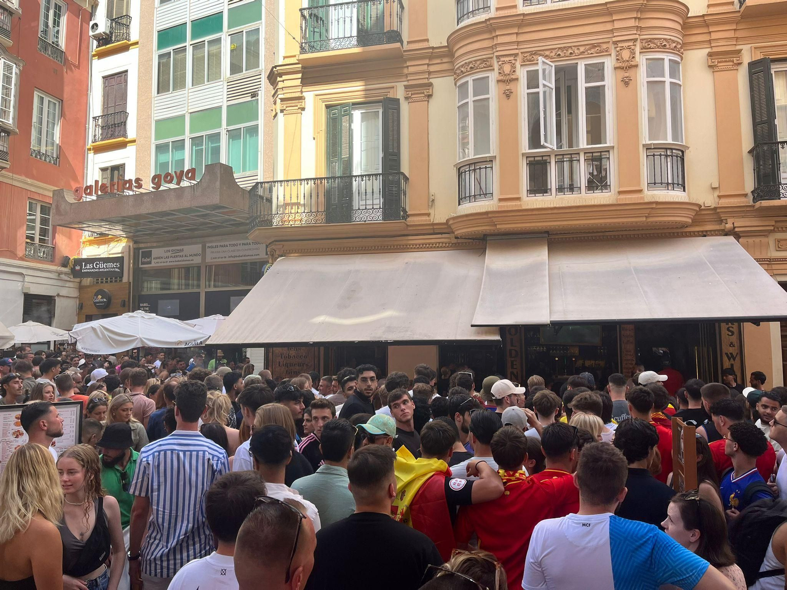 Así vivió Málaga el España - Alemania de la Eurocopa
