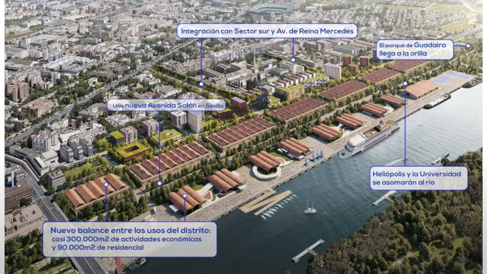 Así quedará el nuevo distrito.