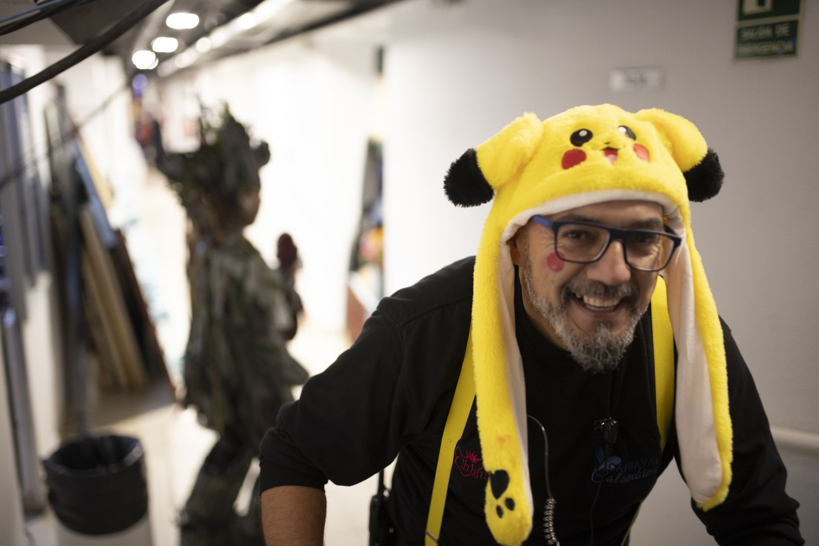 Ambiente en la final  del Carnaval Colombino