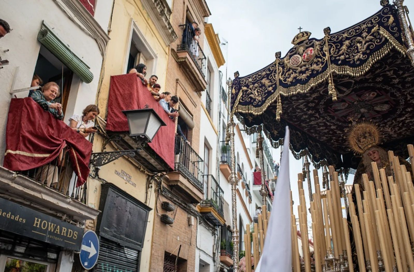 El palio del Subterráneo entrará en Los Terceros en torno a las 22:00 de la noche