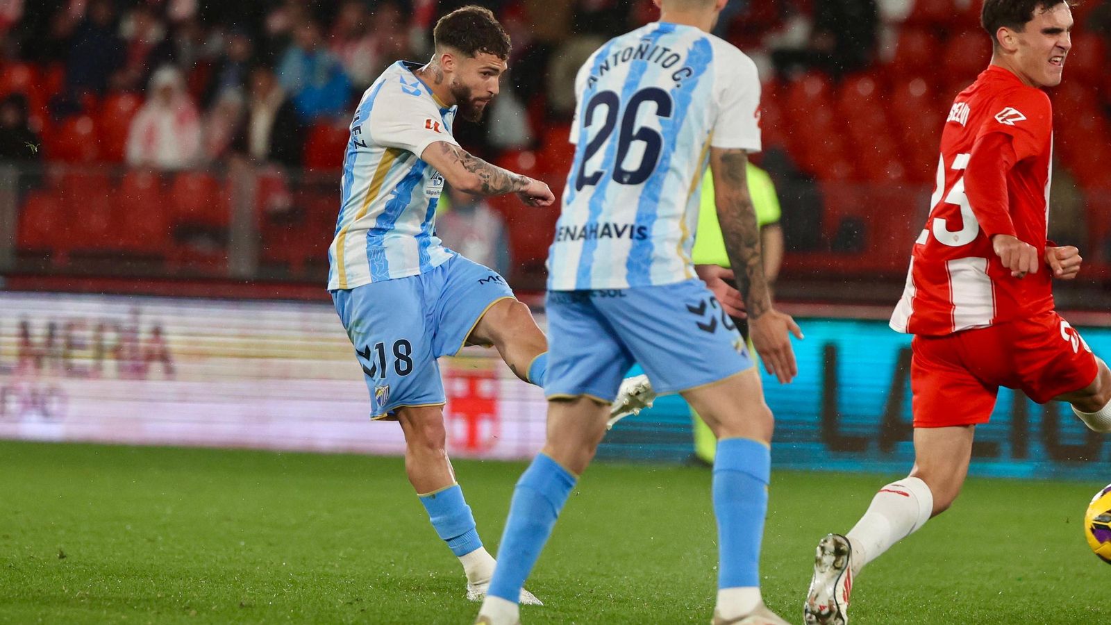 Las fotos del UD Almería - Málaga CF