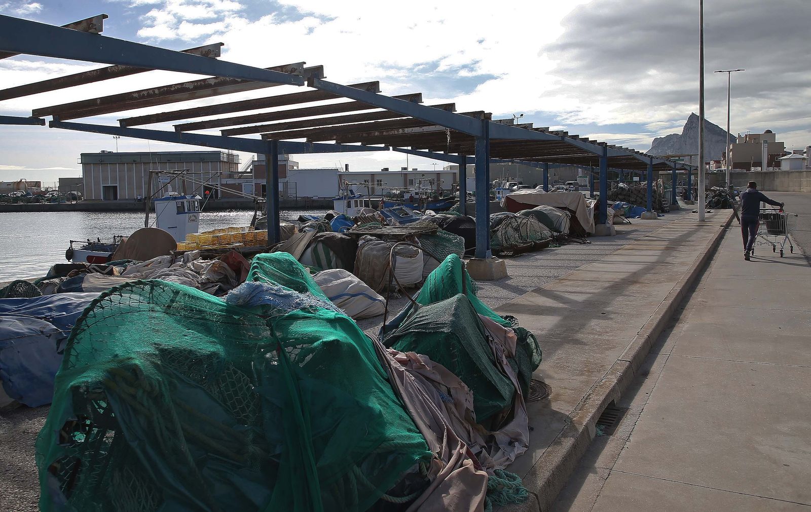 El puerto pesquero de La Línea, en imágenes