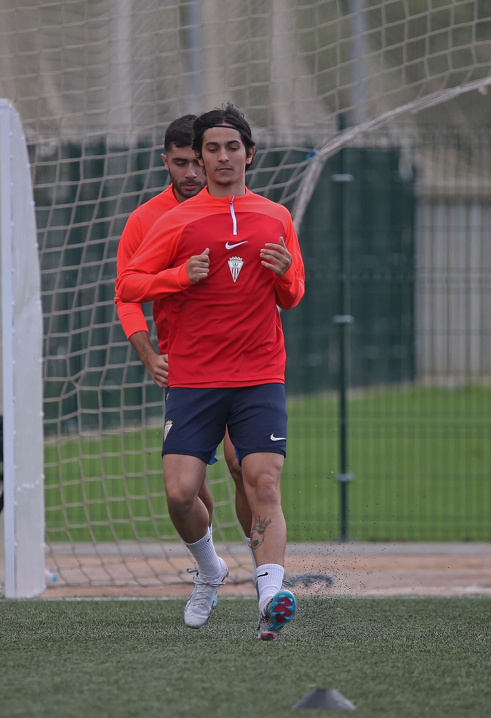 Fotos del entrenamiento del Algeciras CF en La Menacha