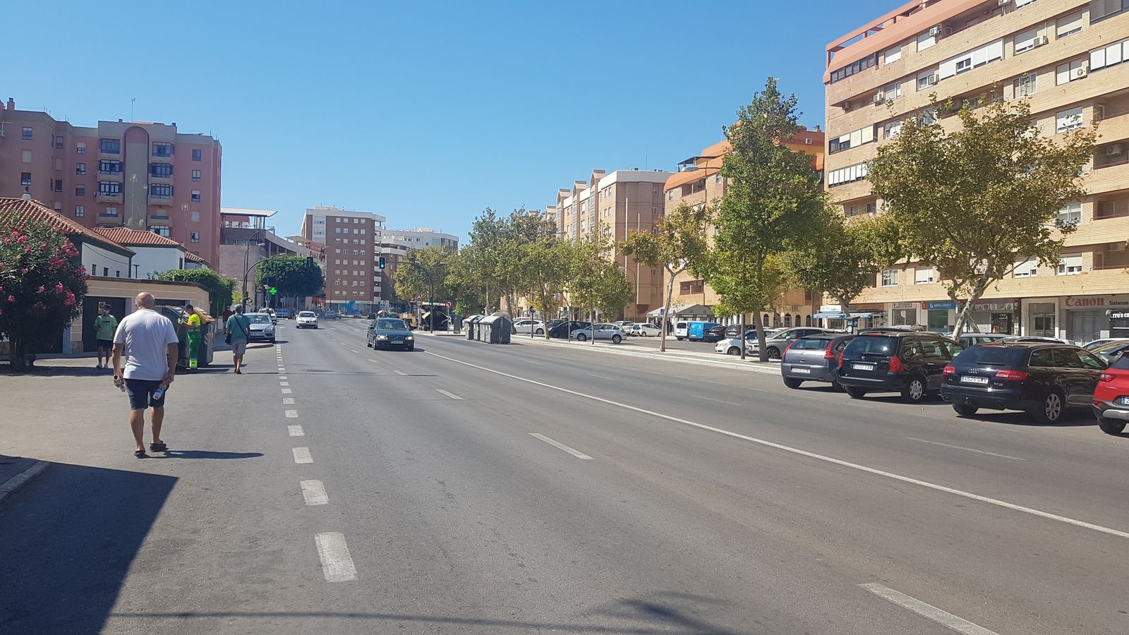 La avenida León Herrero, en una imagen de archivo.
