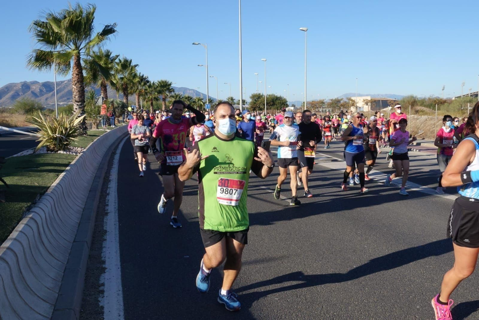 Las fotos de la Media Maratón de Málaga 2021