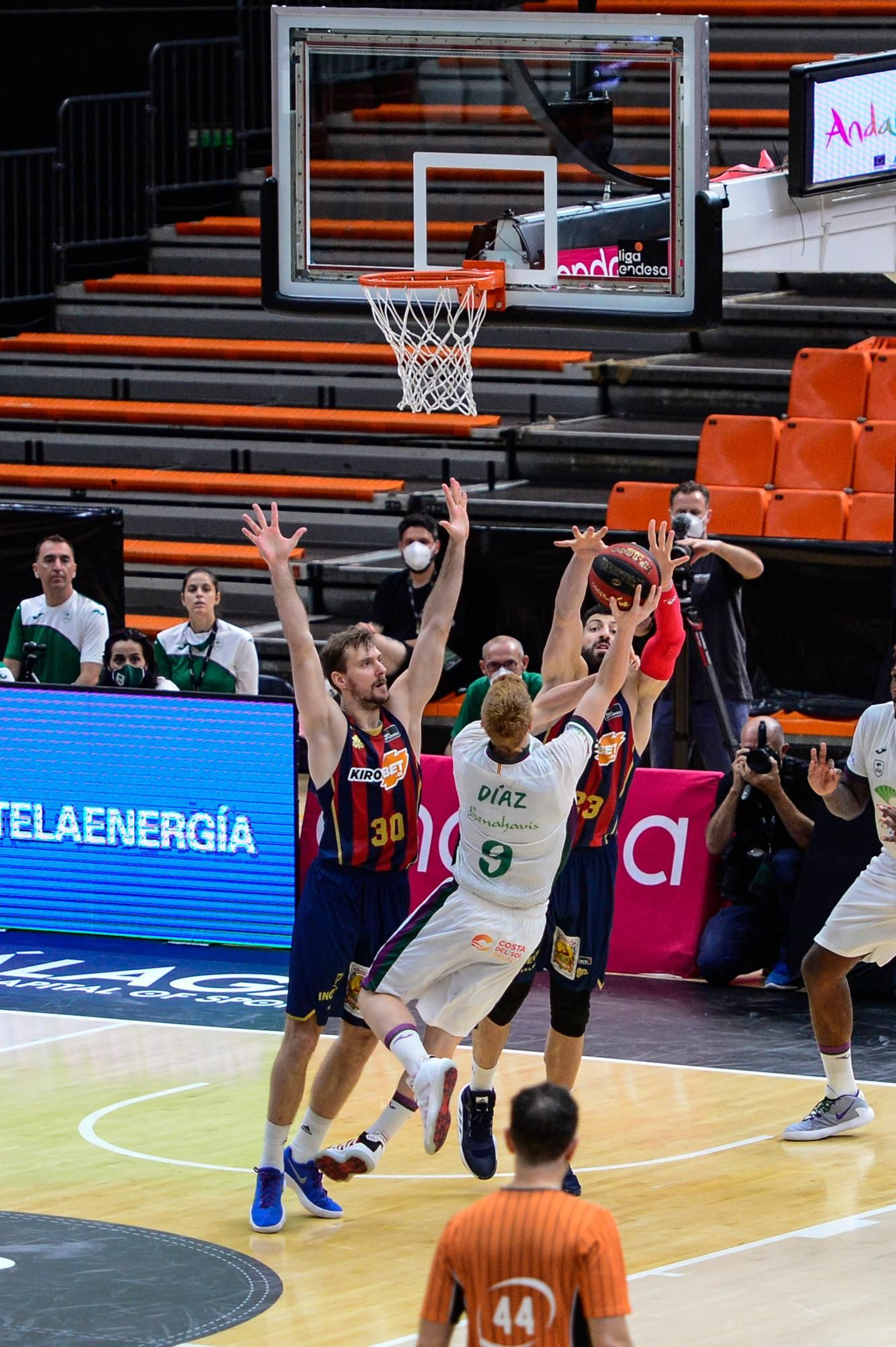 El Baskonia-Unicaja, en fotos