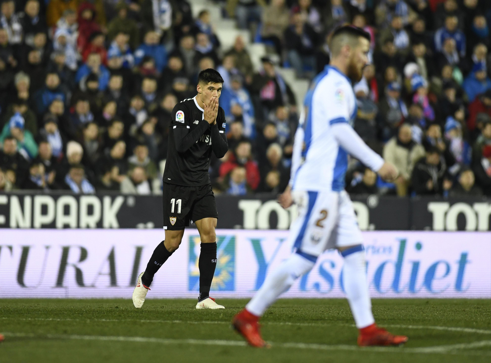 Las imágenes del Leganés-Sevilla de Copa
