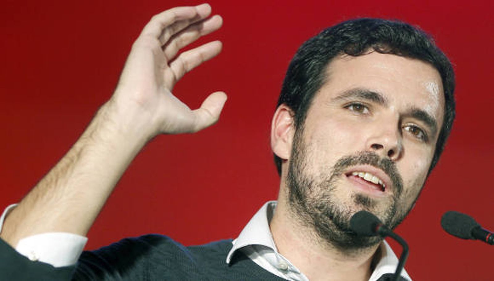 Garzón afirma que el discurso de Rufián fue "incendiario" pero no dijo "ninguna mentira"