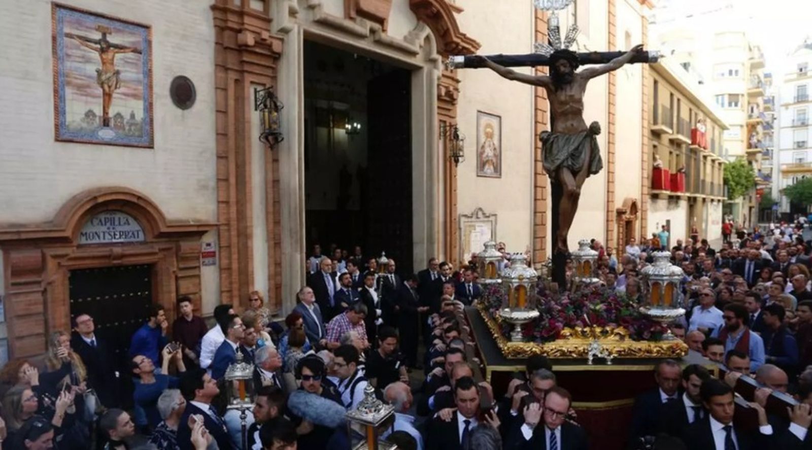 El Cristo de la Conversión en el Vía Crucis del Consejo de 2019