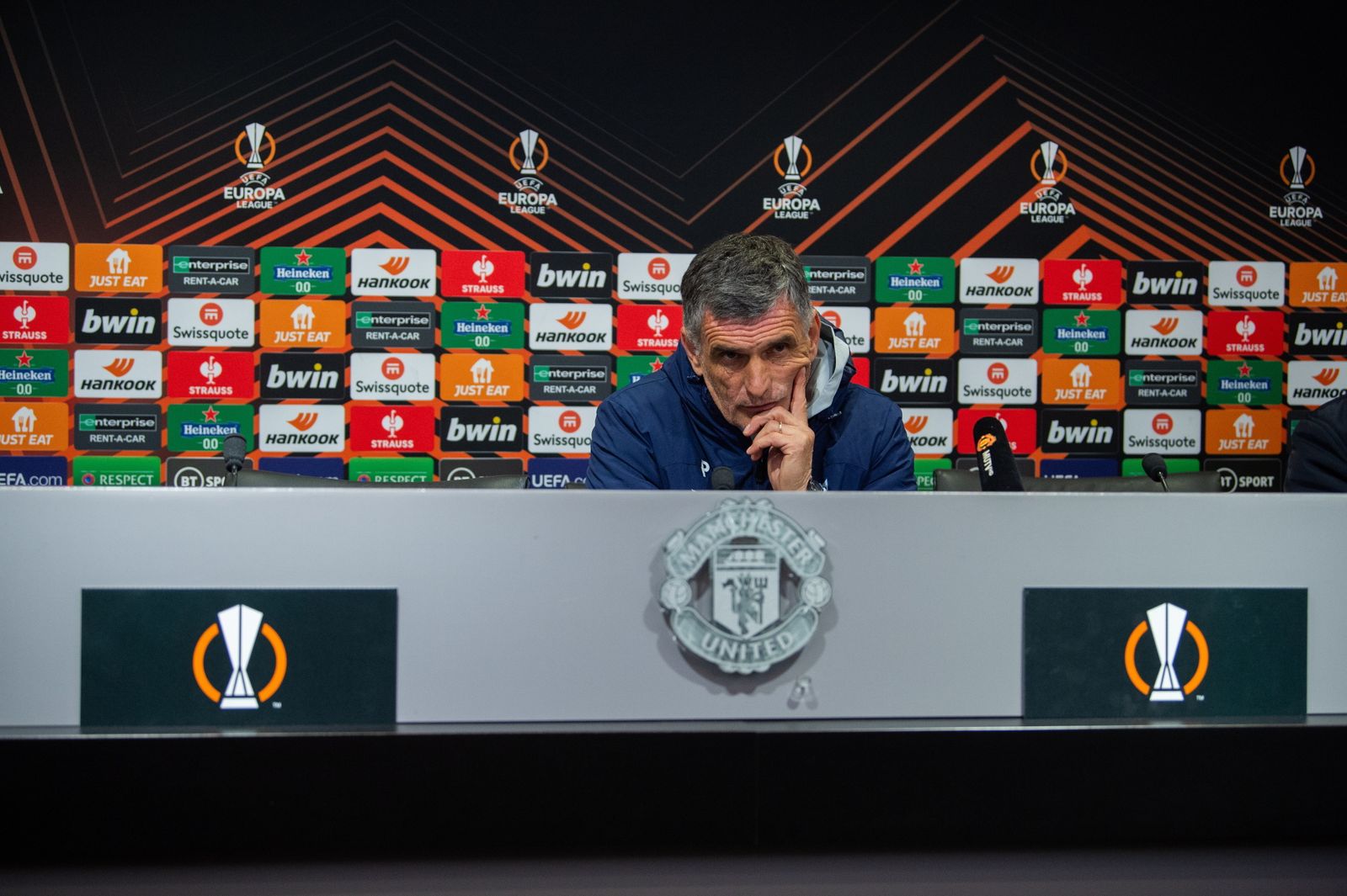 Las fotos previas al Manchester United - Sevilla