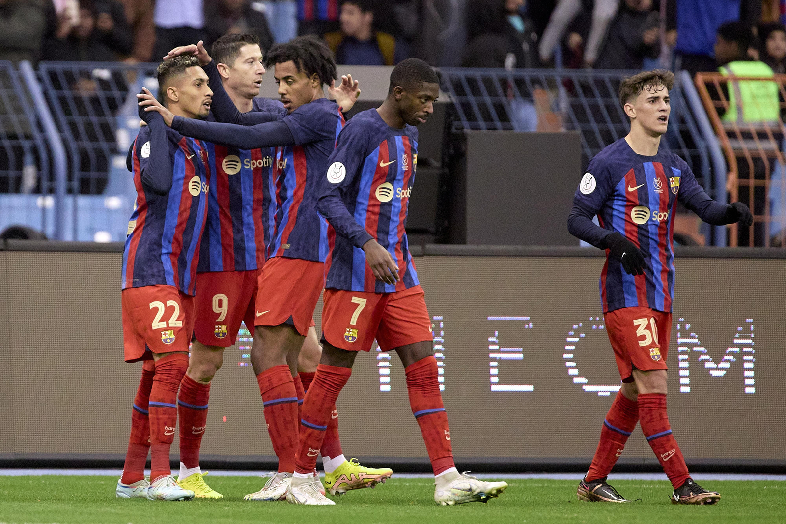 Las fotos de la primera parte del Betis - Barcelona