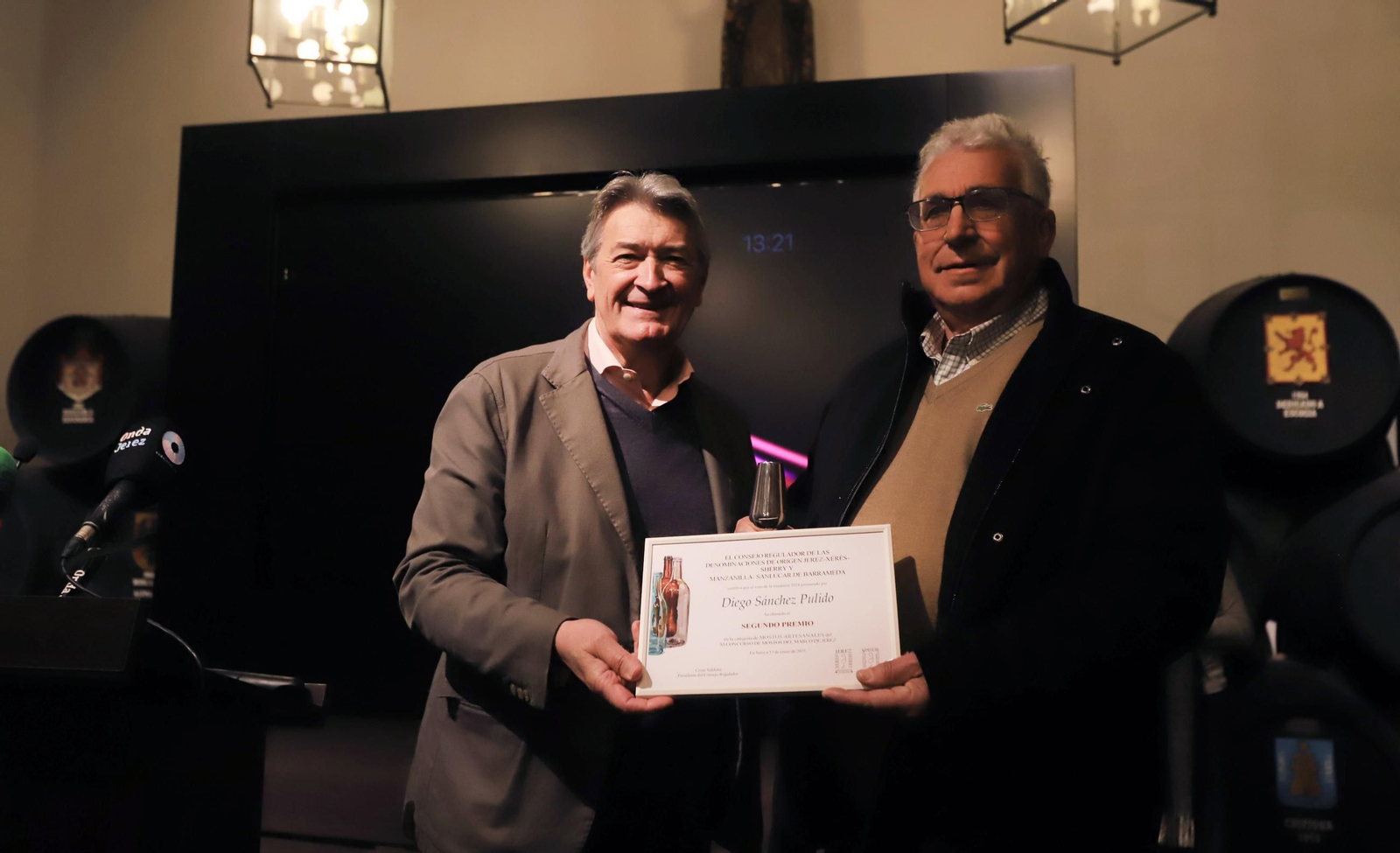 Imágenes de la entrega de premios del XI Concurso de Mostos del Marco de Jerez