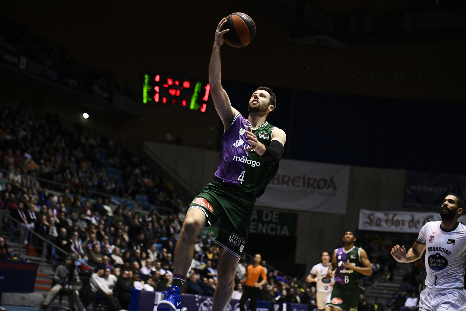 El Obradoiro-Unicaja, en fotos
