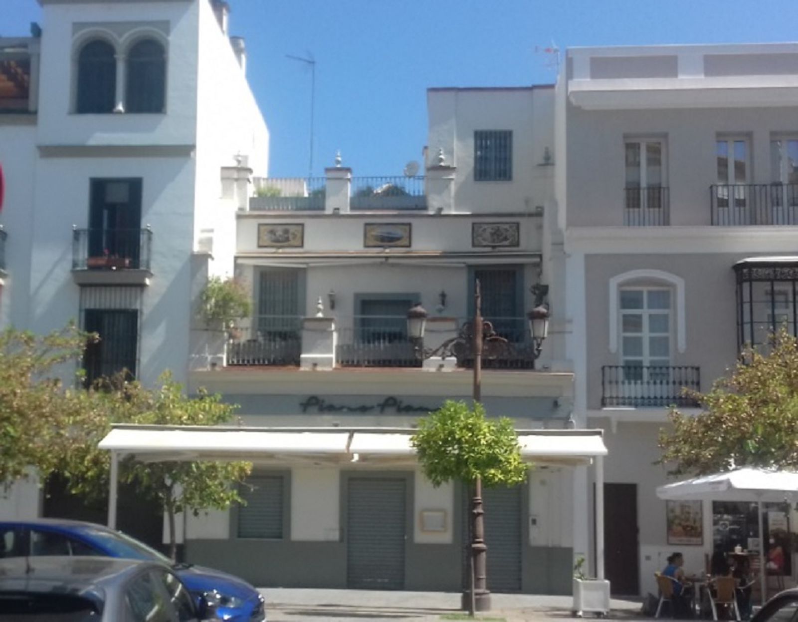 El inmueble que esconde la torre.