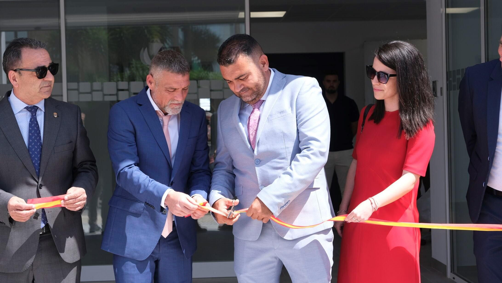 Inauguración de la nueva sede de la cooperativa.