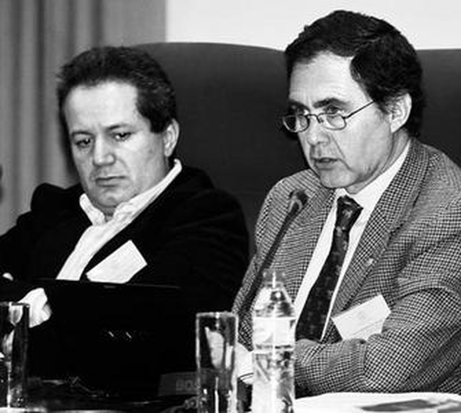 Joaquín Luque, ayer, en el Claustro Universitario.